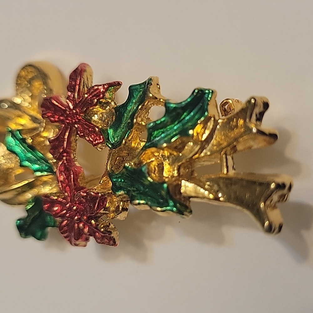 Vintage Aai Holiday Brooch - Picture 5 of 6